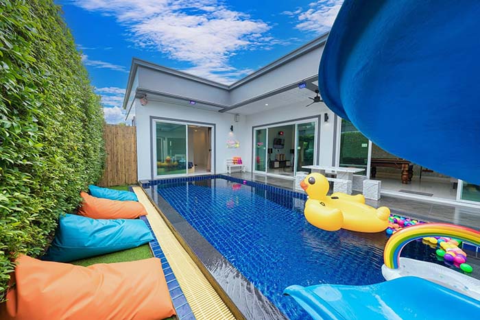 4บ้านพัก วิสต้า พูลวิลล่า พัทยา ที่พัก โรงแรม Vista Poolvilla Pattaya Hotel