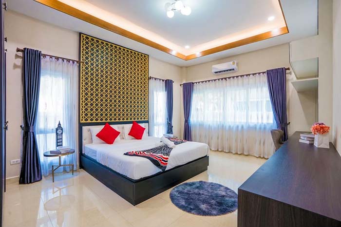 Marine Pattaya Poolvilla บ้านพัก มารีน พัทยา พูลวิลล่า จ.ชลบุรี ที่พัก โรงแรม 7