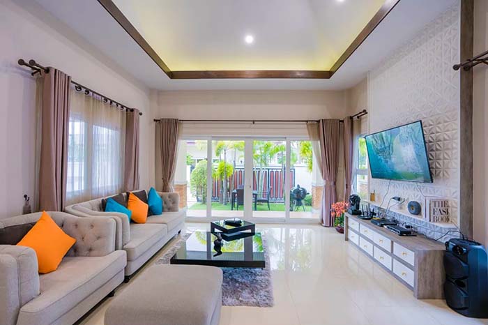 ที่พัก บ้านพัก คริสตัล พูลวิลล่า พัทยา จ. ชลบุรี Crystal PoolVilla Pattaya chonburi hotel (14)