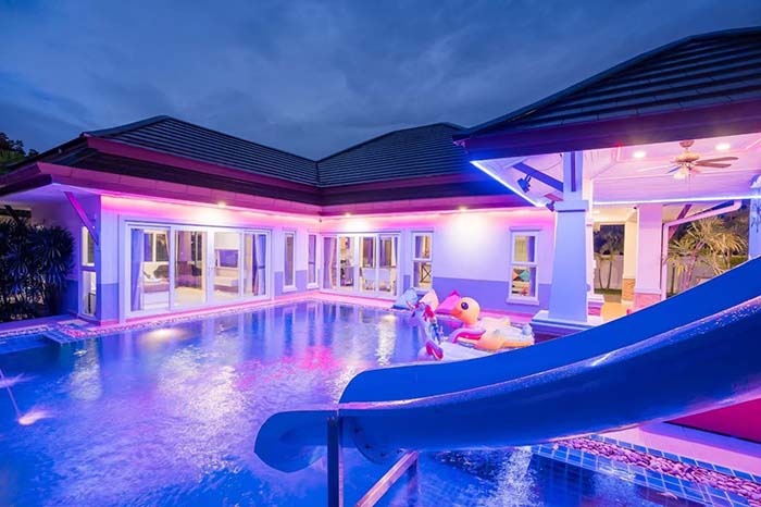 ที่พัก บ้านพัก คริสตัล พูลวิลล่า พัทยา จ. ชลบุรี Crystal PoolVilla Pattaya chonburi hotel (17)
