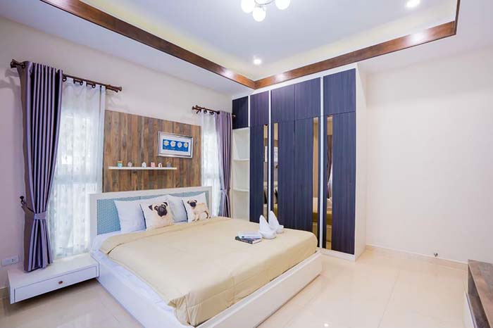 ที่พัก บ้านพัก คริสตัล พูลวิลล่า พัทยา จ. ชลบุรี Crystal PoolVilla Pattaya chonburi hotel (7)