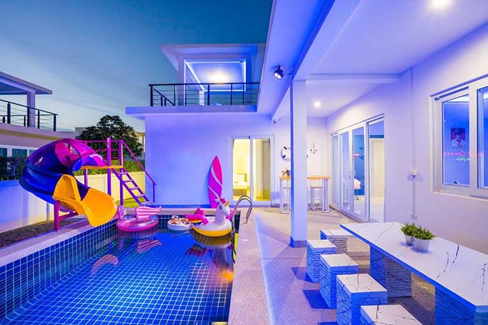 ที่พัก บ้านพัก ซีซาร์ พูลวิลล่า พัทยา จ. ชลบุรี Caesar PoolVilla Pattaya chonburi hotel (19)