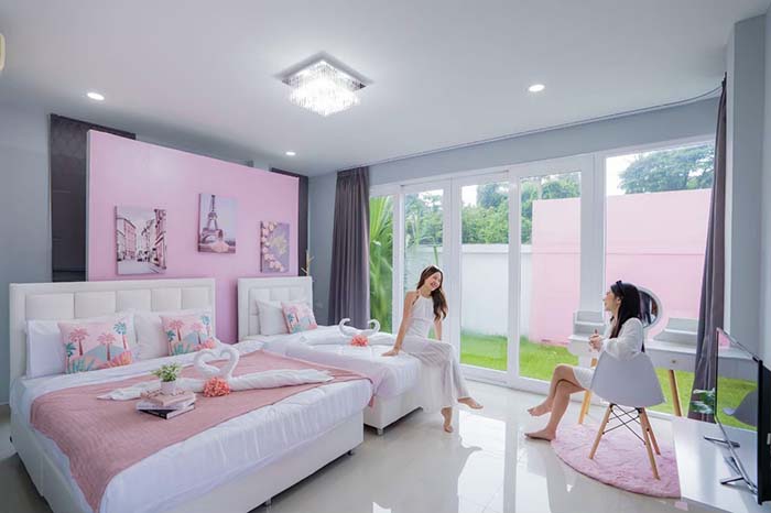 ที่พัก บ้านพัก นันทรา พูลวิลล่า พัทยา จ. ชลบุรี Nantra PoolVilla Pattaya chonburi hotel (21)