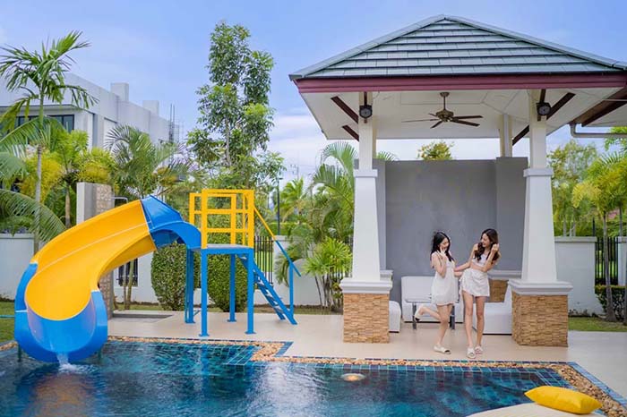 ที่พัก บ้านพัก เซน พัทยา พูลวิลล่า The Zen PoolVilla Pattaya hotel