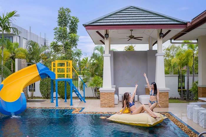 ที่พัก บ้านพัก เซน พัทยา พูลวิลล่า The Zen PoolVilla Pattaya hotel2