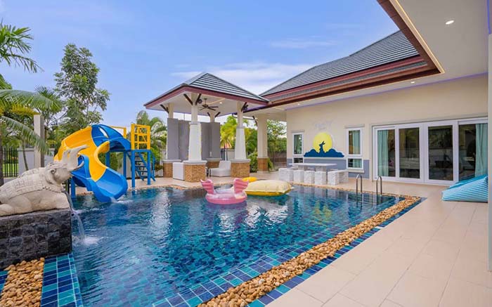 ที่พัก บ้านพัก เซน พัทยา พูลวิลล่า The Zen PoolVilla Pattaya hotel5