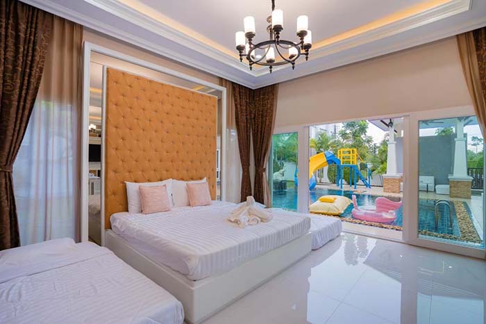 ที่พัก บ้านพัก เซน พัทยา พูลวิลล่า The Zen PoolVilla Pattaya hotel6