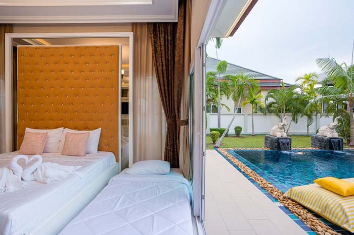 ที่พัก บ้านพัก เซน พัทยา พูลวิลล่า The Zen PoolVilla Pattaya hotel7