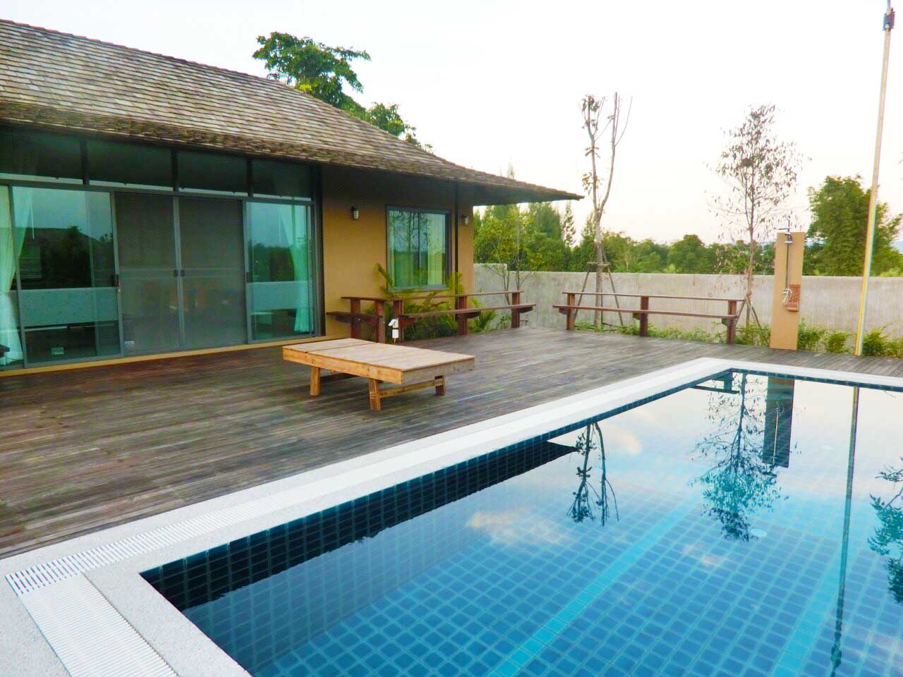 Suan Phueng Poolvilla A17 ที่พักบ้าน สวนผึ้ง ราชบุรี พูลวิลล่า A17