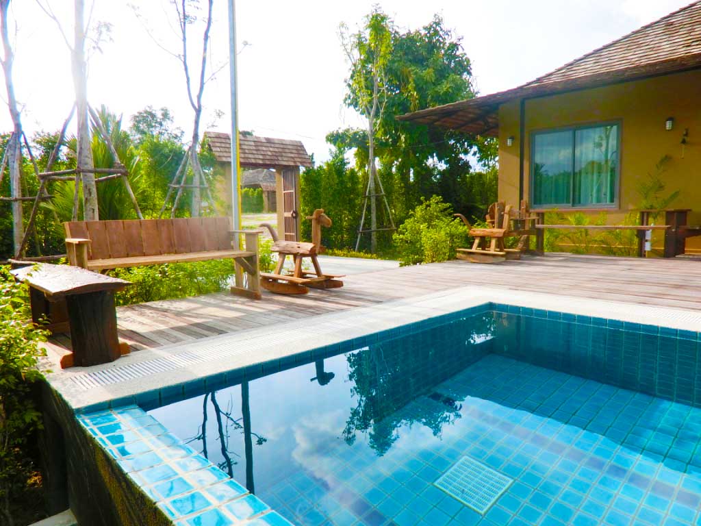 Suan Phueng Poolvilla A23 ที่พักบ้าน สวนผึ้ง ราชบุรี พูลวิลล่า A23