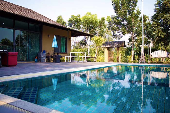 Suan Phueng Poolvilla B32 ที่พักบ้าน สวนผึ้ง ราชบุรี พูลวิลล่า B32