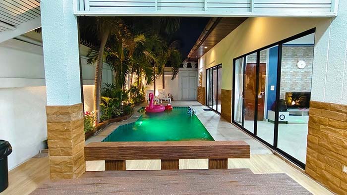 ที่พัก บ้านพัก วิลลา บีช พูลวิลล่า พัทยา จ. ชลบุรี Villas Beach PoolVilla Pattaya chonburi hotel (15)